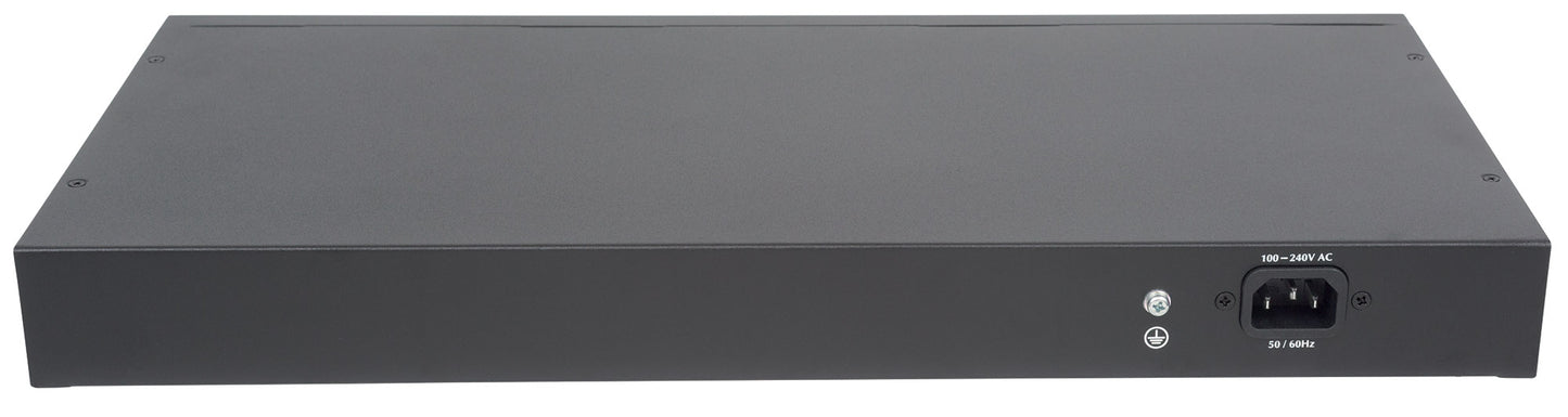 16-Port Gigabit Ethernet PoE+ Switch mit 2 SFP-Ports und LCD-Anzeige Image 5