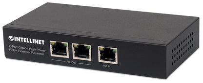 2-Port Gigabit High-Power PoE+ Extender Image 1