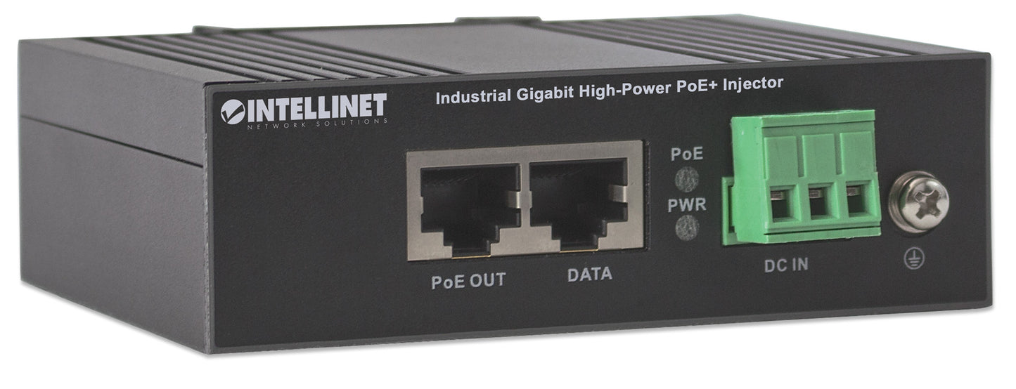 Gigabit High-Power PoE+ Industrie-Injektor Image 4