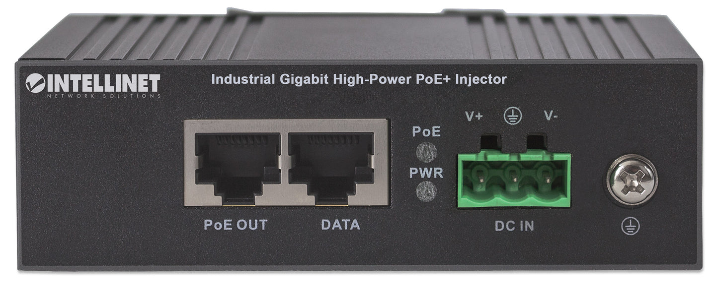 Gigabit High-Power PoE+ Industrie-Injektor Image 7