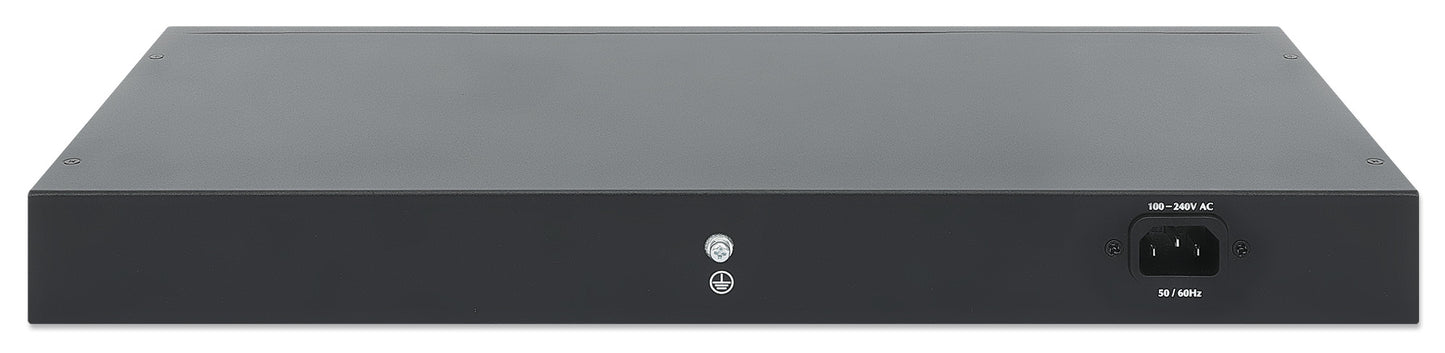 24-Port Gigabit Ethernet PoE+ Web-Managed Switch mit 4 Gigabit Kombo-Base-T/SFP-Ports Image 5