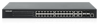 24-Port Gigabit Ethernet PoE+ Web-Managed Switch mit 4 Gigabit Kombo-Base-T/SFP-Ports Image 6