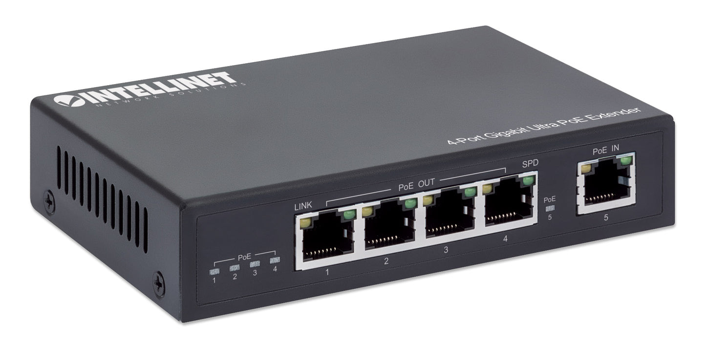 4-Port Gigabit Ultra PoE Extender Image 3