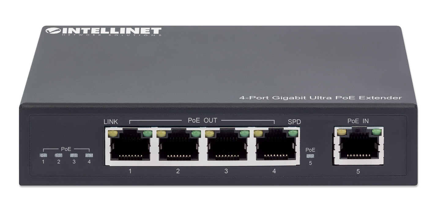 4-Port Gigabit Ultra PoE Extender Image 4