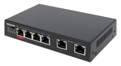 6-Port Fast Ethernet Switch mit 4 PoE-Ports (1 x High-Power PoE) Image 1