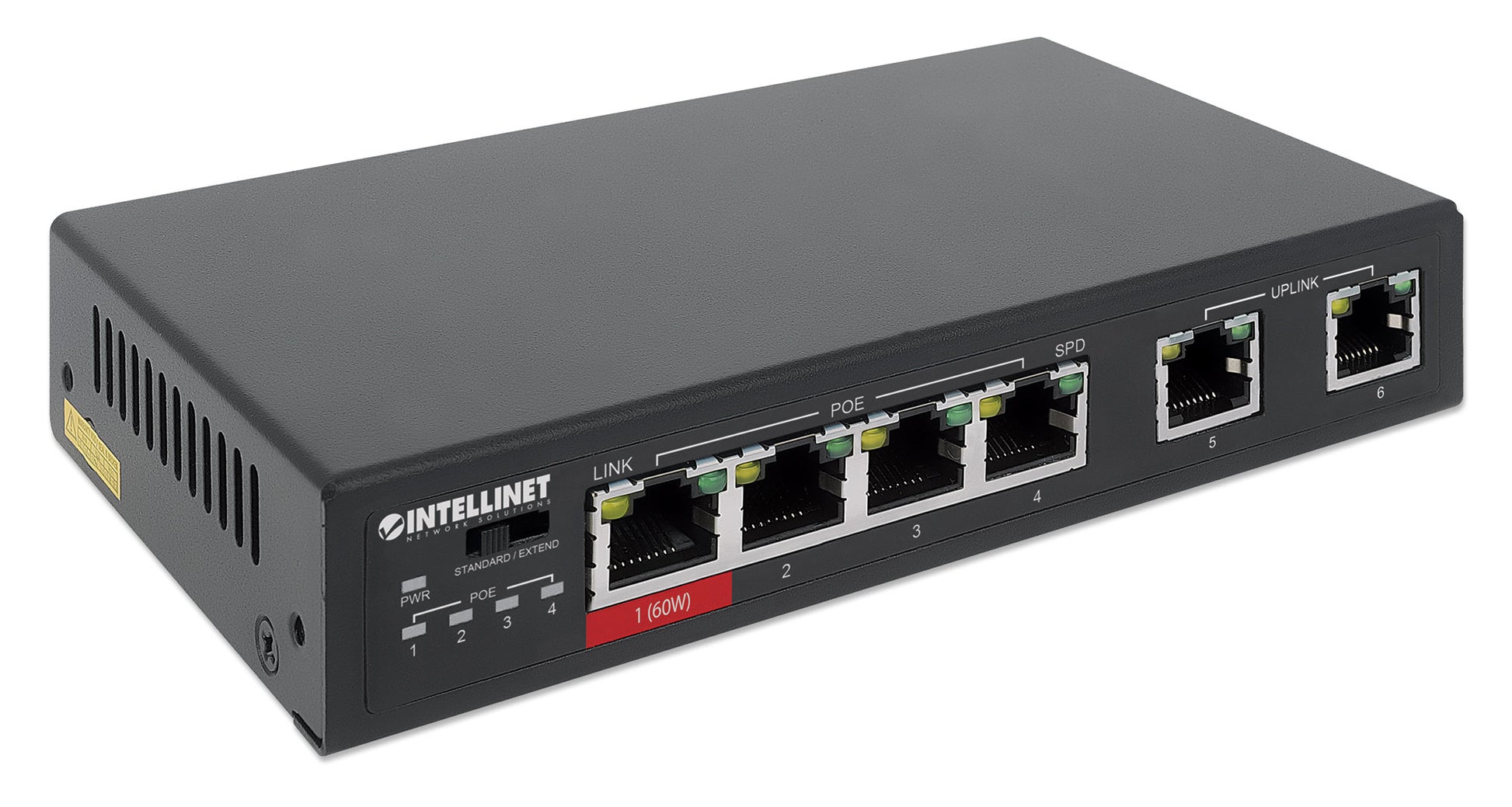 6-Port Fast Ethernet Switch mit 4 PoE-Ports (1 x High-Power PoE) Image 3
