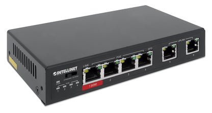 6-Port Fast Ethernet Switch mit 4 PoE-Ports (1 x High-Power PoE) Image 3