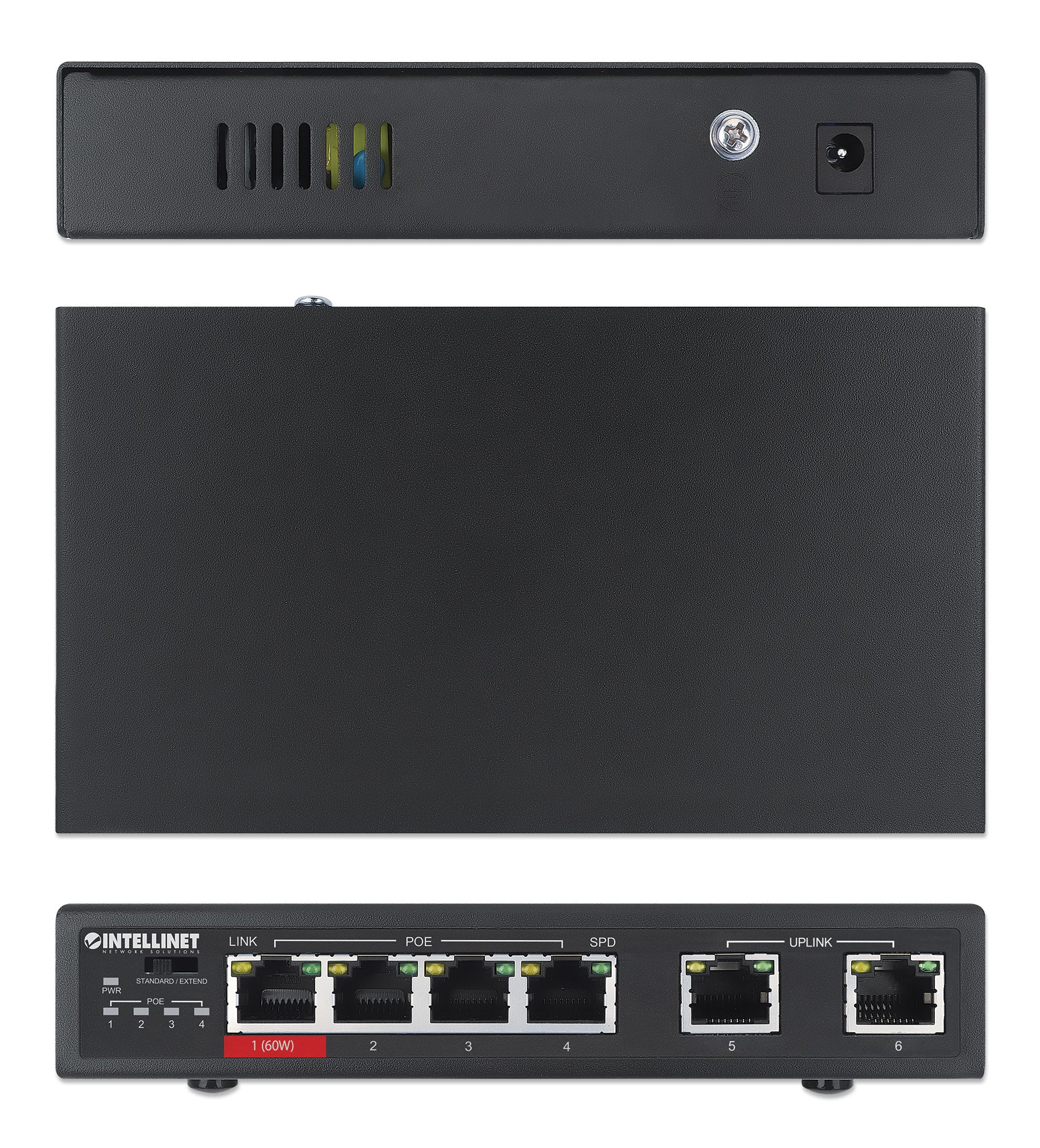 6-Port Fast Ethernet Switch mit 4 PoE-Ports (1 x High-Power PoE) Image 6