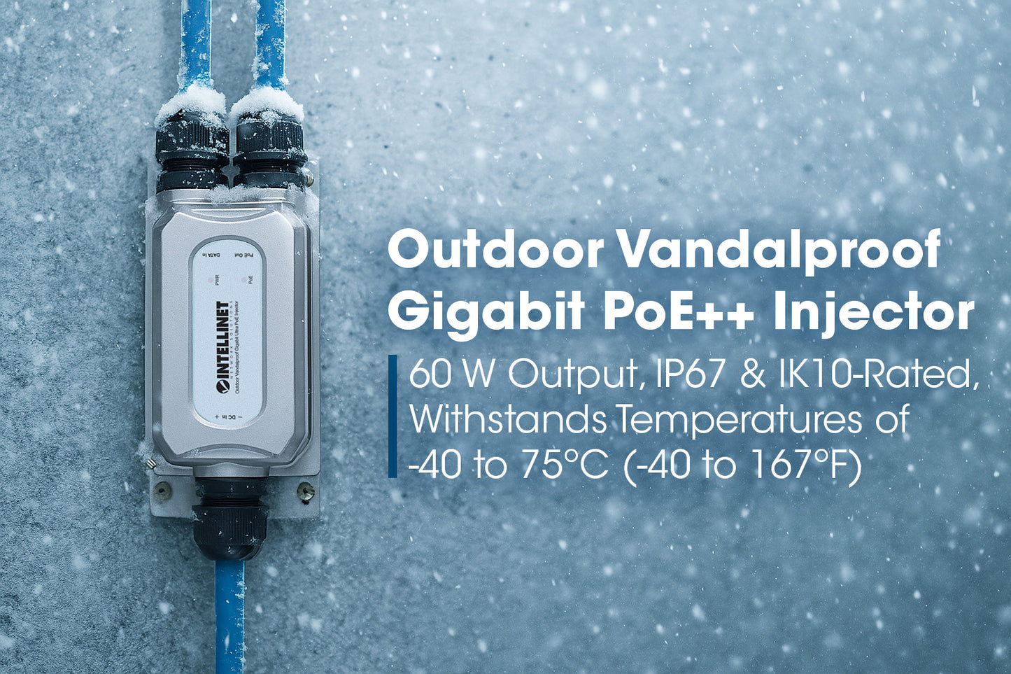 Outdoor Gigabit PoE++ Injektor mit Vandalismusschutz Image 15