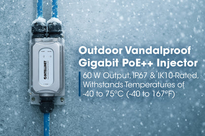 Outdoor Gigabit PoE++ Injektor mit Vandalismusschutz Image 15