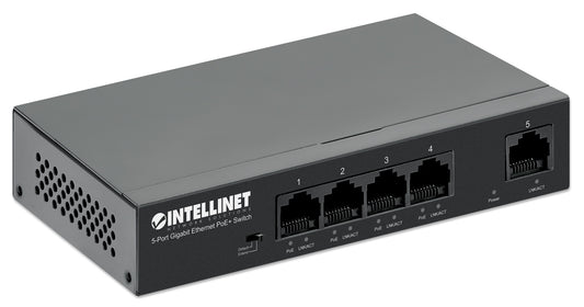 5-Port Gigabit Ethernet PoE+ Switch