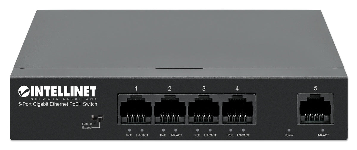 5-Port Gigabit Ethernet PoE+ Switch
