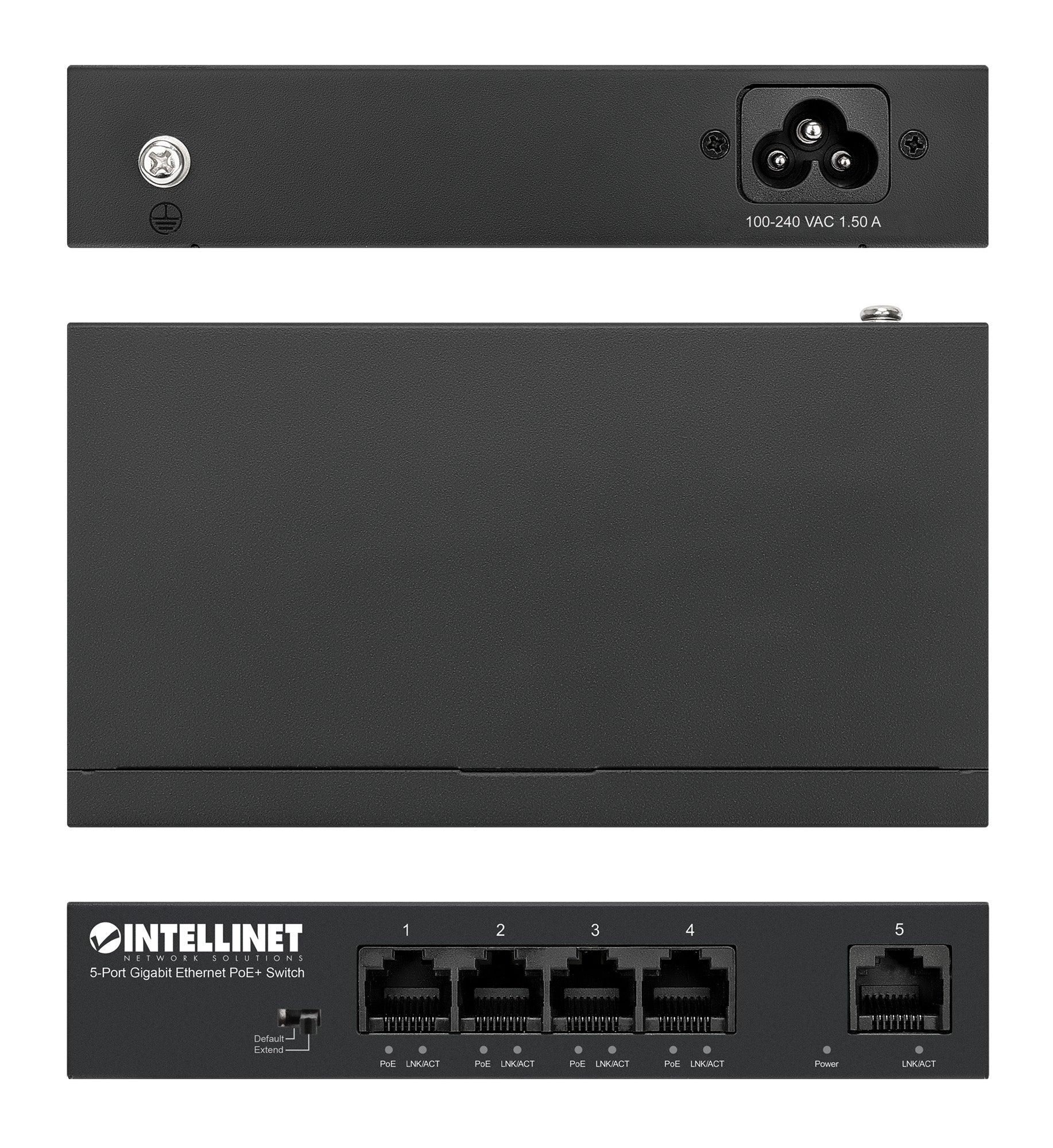 5-Port Gigabit Ethernet PoE+ Switch Image 6