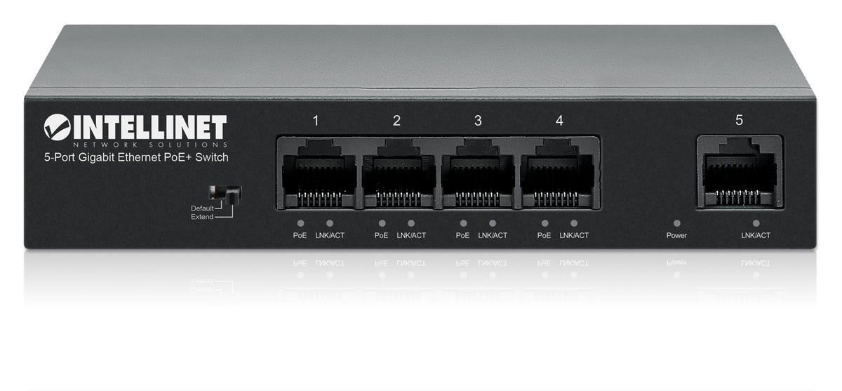 5-Port Gigabit Ethernet PoE+ Switch