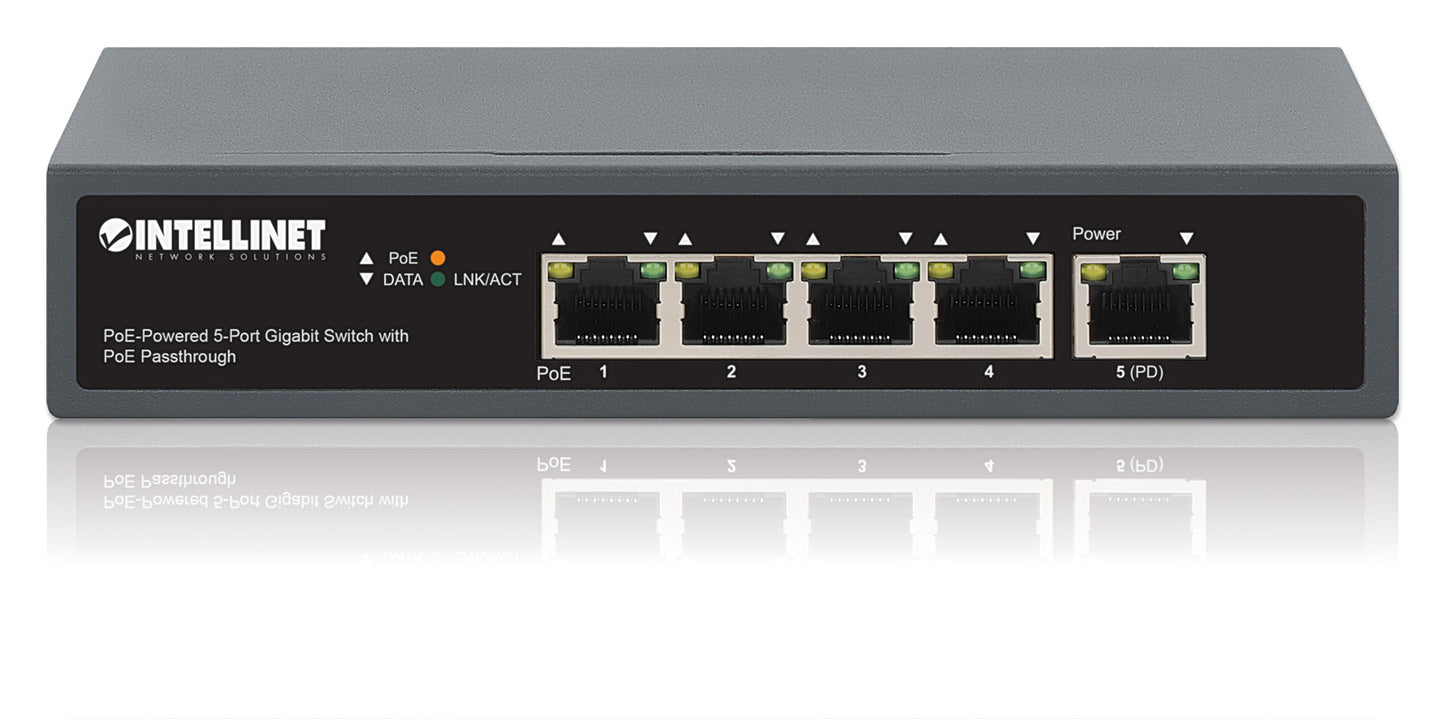 PoE-Powered 5-Port Gigabit Switch mit PoE-Passthrough Image 6