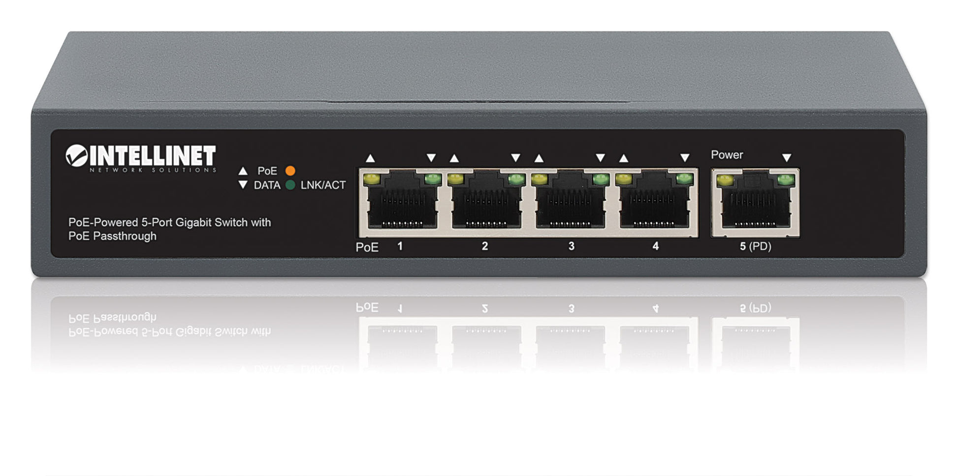 PoE-Powered 5-Port Gigabit Switch mit PoE-Passthrough Image 6