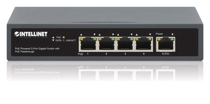 PoE-Powered 5-Port Gigabit Switch mit PoE-Passthrough Image 6