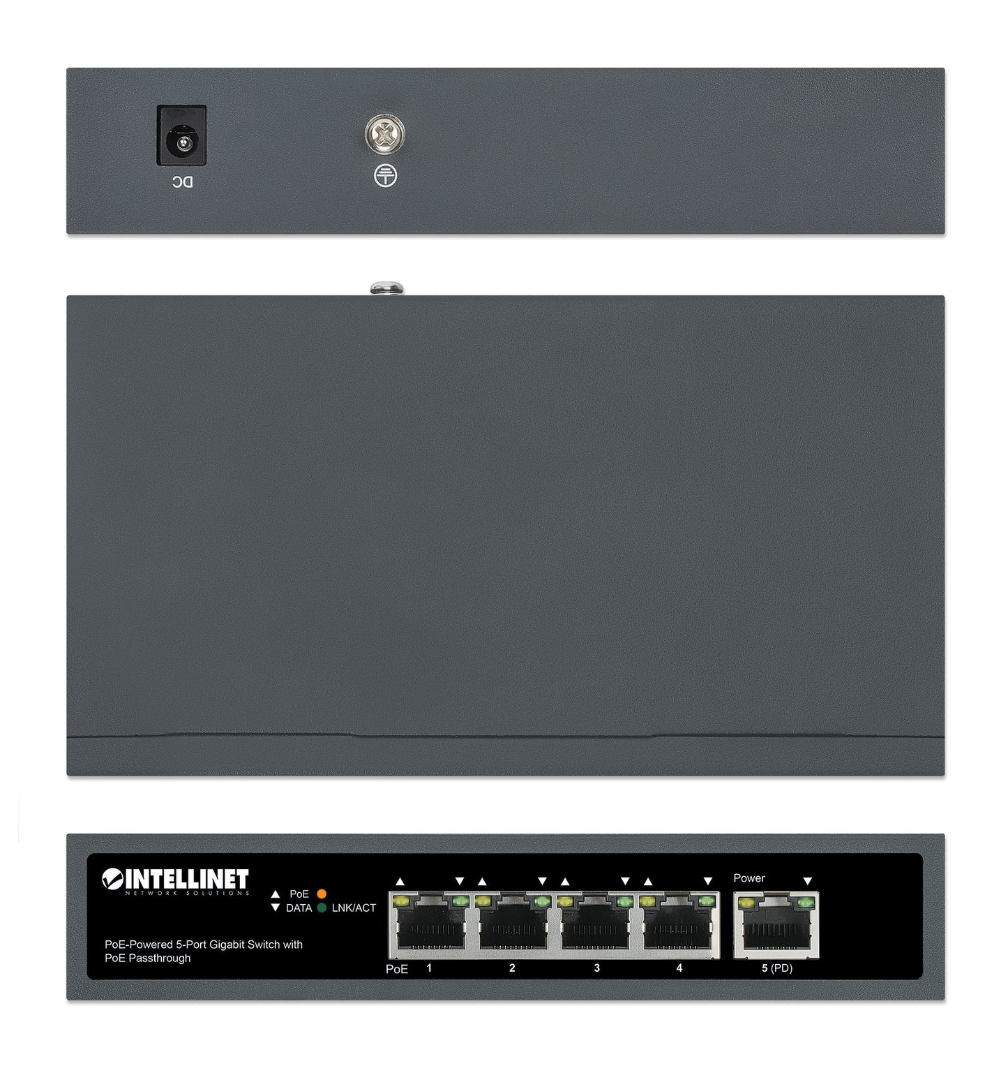 PoE-Powered 5-Port Gigabit Switch mit PoE-Passthrough Image 7