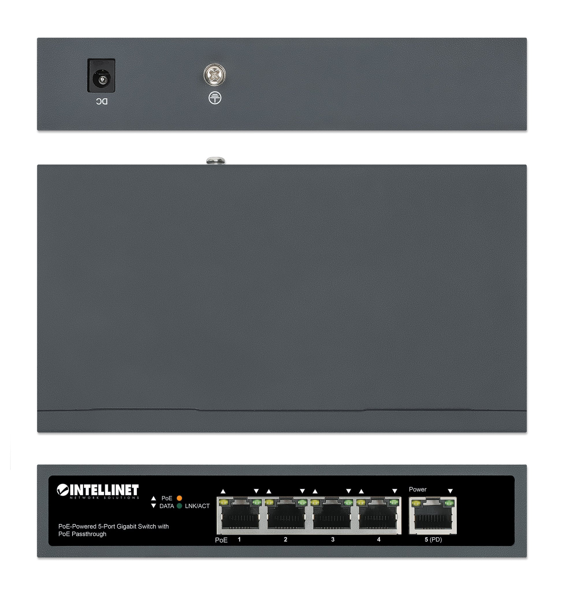 PoE-Powered 5-Port Gigabit Switch mit PoE-Passthrough Image 7