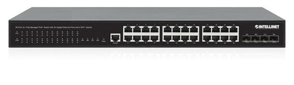 28-Port L2+ Fully Managed PoE+ Switch mit 24 Gigabit Ethernet-Ports und 4 SFP+ Uplinks Image 6