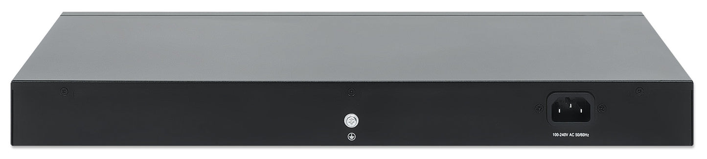 24-Port Gigabit Ethernet PoE+ Switch mit 2 SFP-Ports Image 5