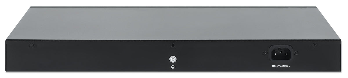 24-Port Gigabit Ethernet PoE+ Switch mit 2 SFP-Ports Image 5