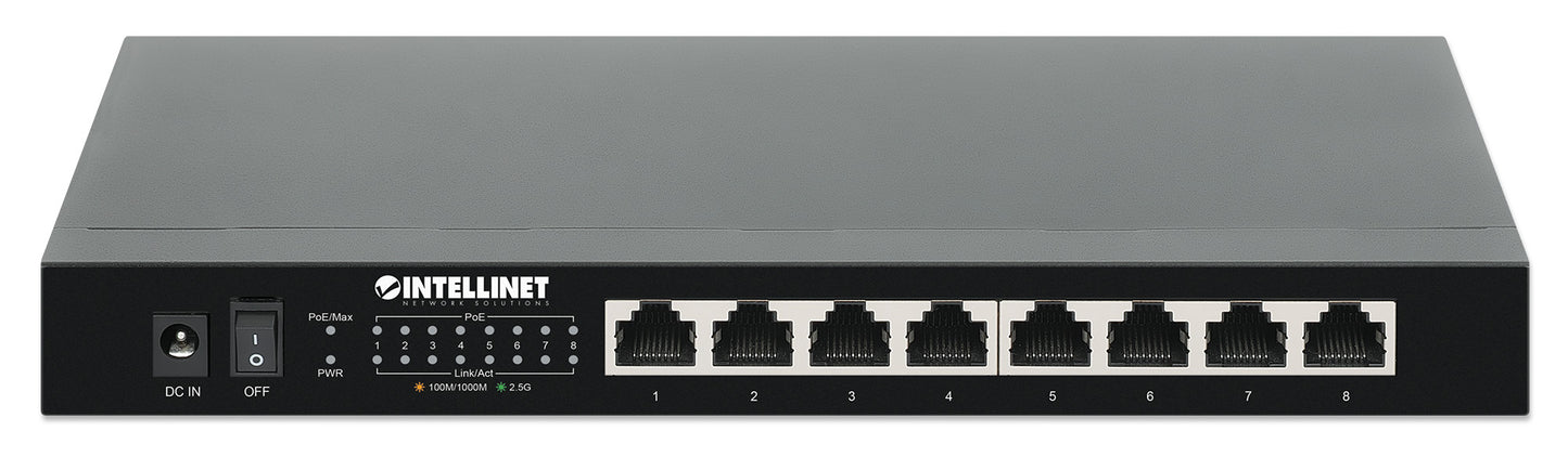 8-Port 2,5G Ethernet PoE+ Switch Image 4