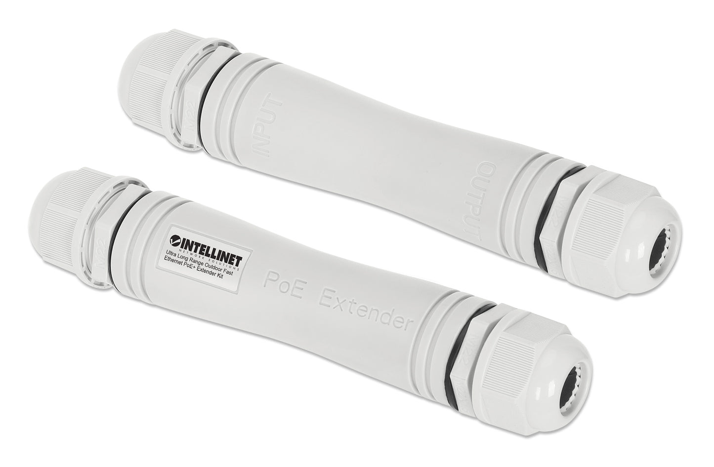 Ultra Long Range Outdoor Fast Ethernet PoE+ Extender Set Image 1