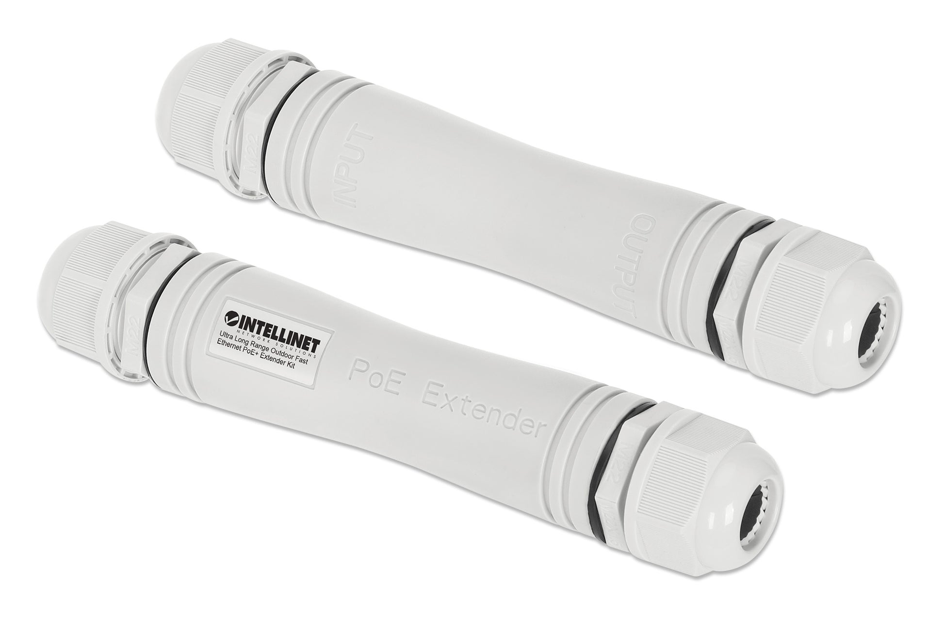 Ultra Long Range Outdoor Fast Ethernet PoE+ Extender Set Image 1