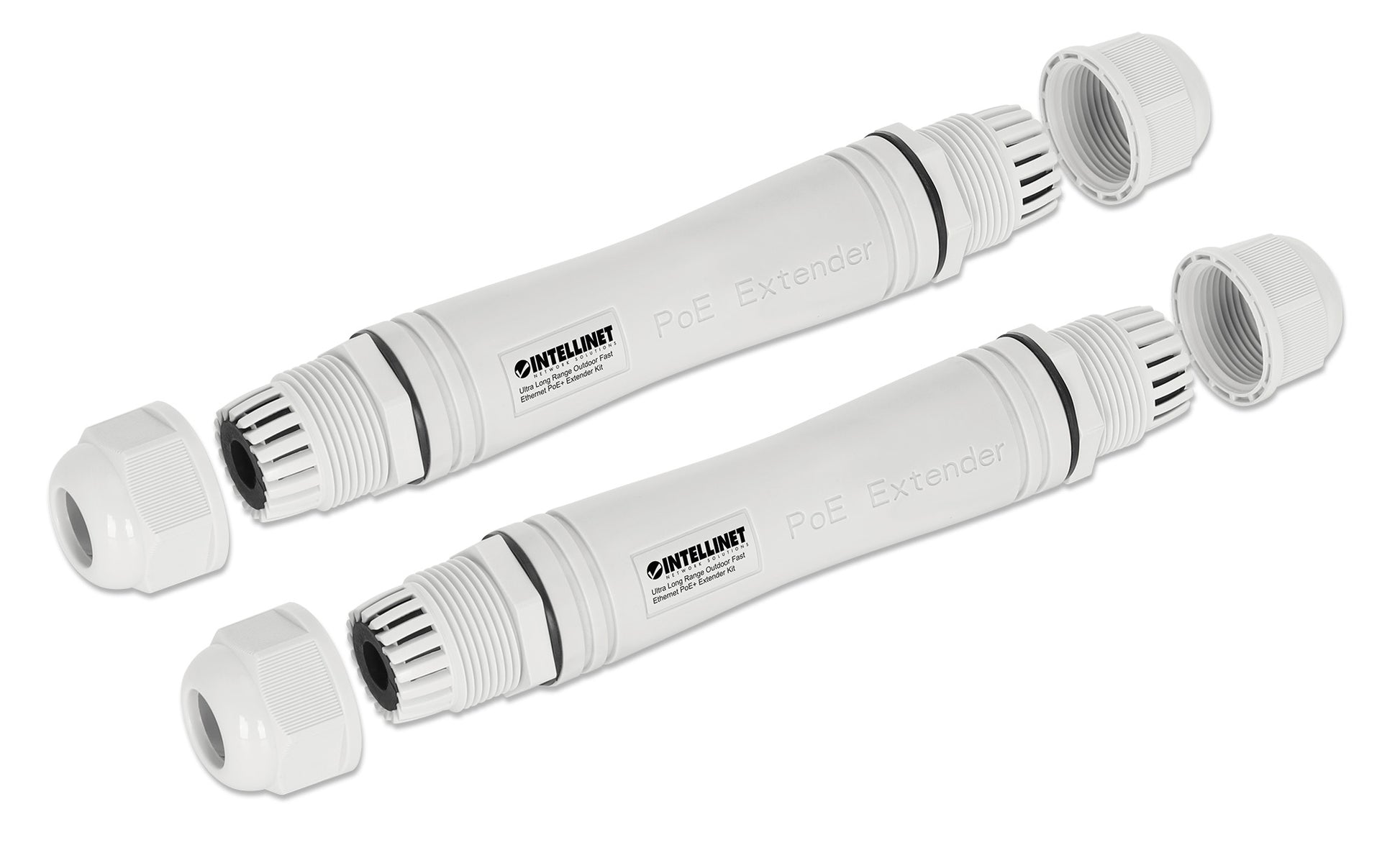 Ultra Long Range Outdoor Fast Ethernet PoE+ Extender Set Image 6