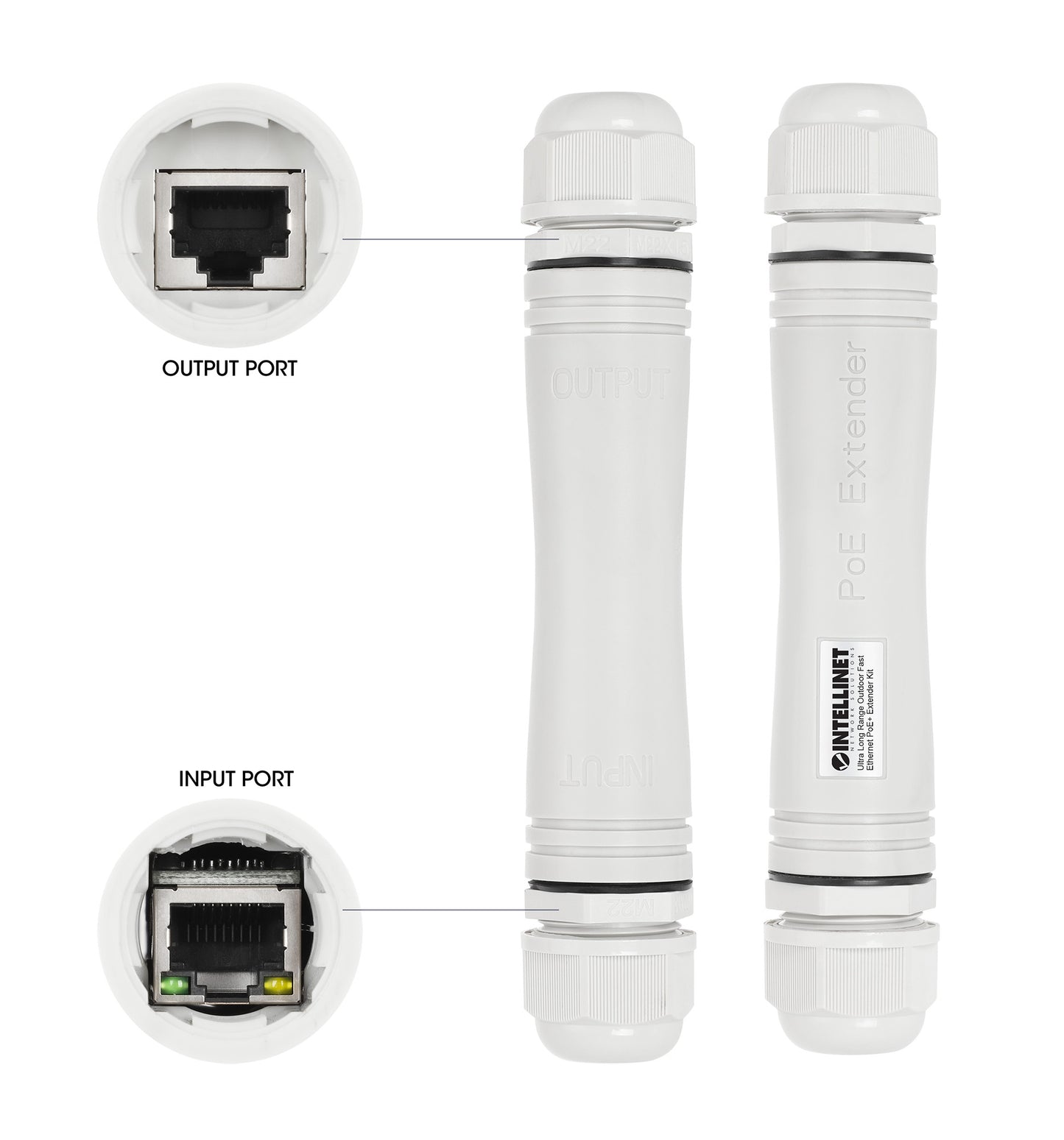 Ultra Long Range Outdoor Fast Ethernet PoE+ Extender Set Image 7