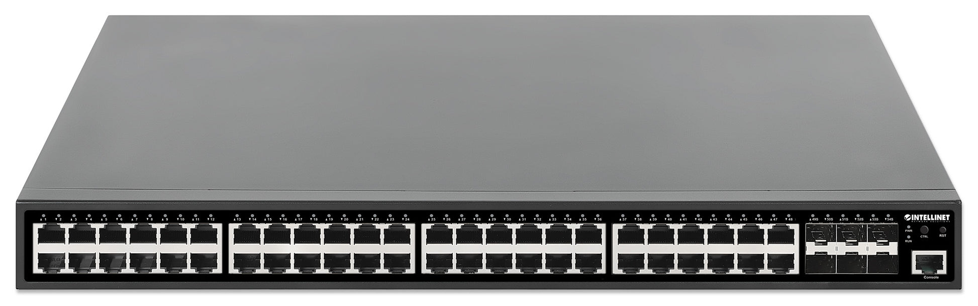 54-Port L2+ Fully Managed PoE+ Switch mit 48 Gigabit Ethernet-Ports und 6 SFP+ Uplinks Image 4
