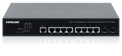 10-Port L2+ Fully Managed PoE++ Switch mit 8 Gigabit Ethernet-Ports und 2 SFP-Uplinks Image 6