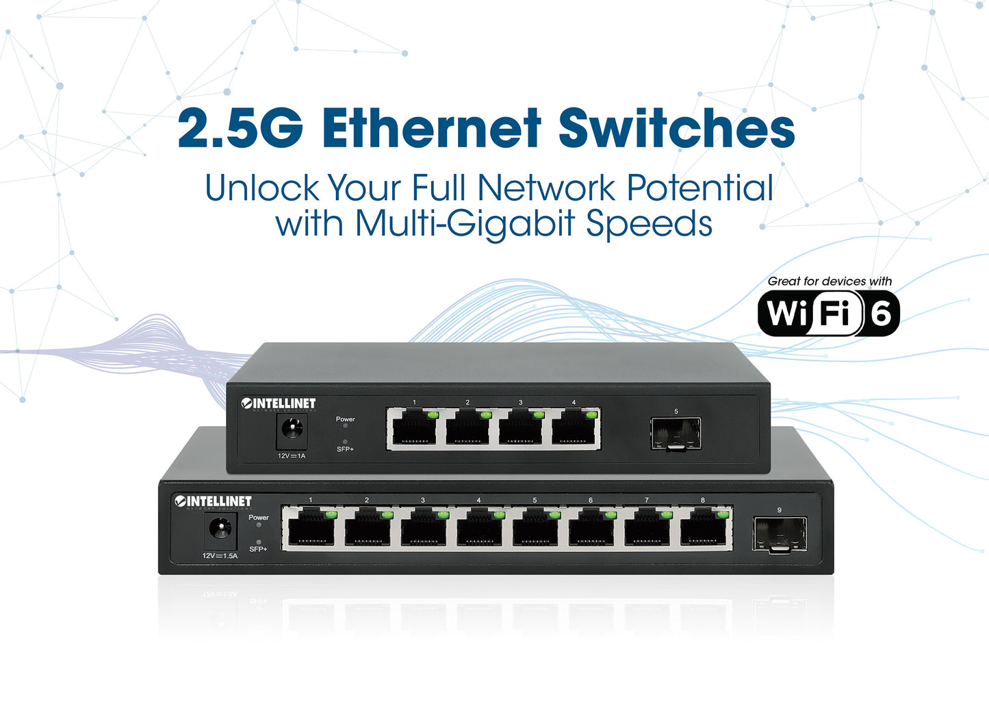 5-Port Switch mit 4 x 2,5G Ethernet-Ports und 1 SFP+ Uplink Image 10