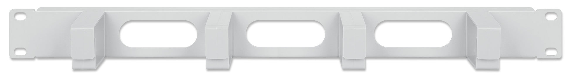 19" Kabeldurchführung, 1 HE, grau Image 3