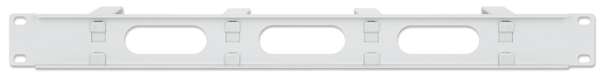 19" Kabeldurchführung, 1 HE, grau Image 4