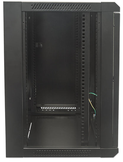 6 HE 19" Netzwerk-Wandverteiler, Standard Line, 600 mm Tiefe, schwarz Image 5