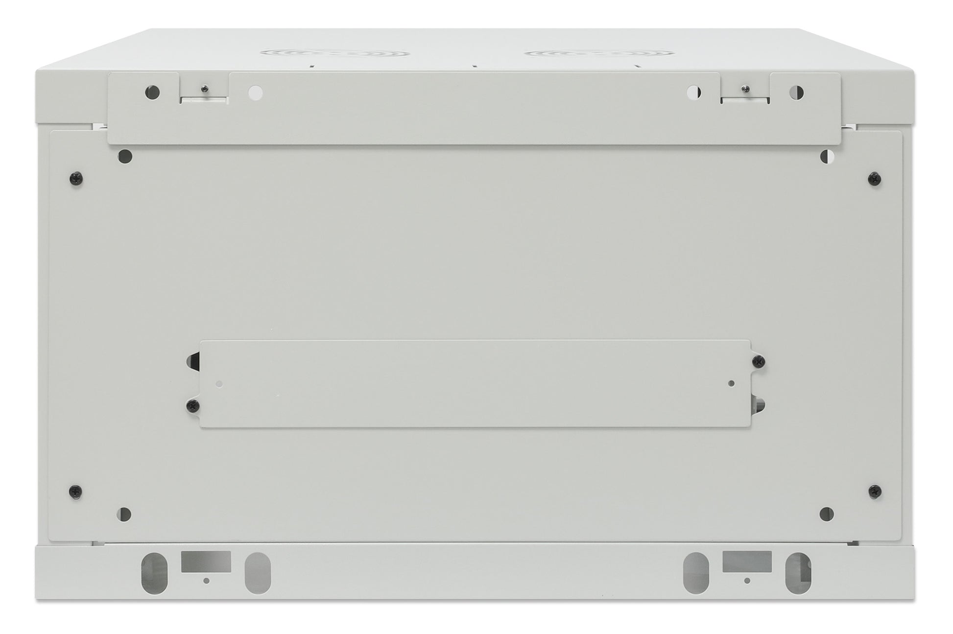19" Wandverteiler, 6 HE, 370 (H) x 600 (B) x 600 (T) mm, grau Image 7