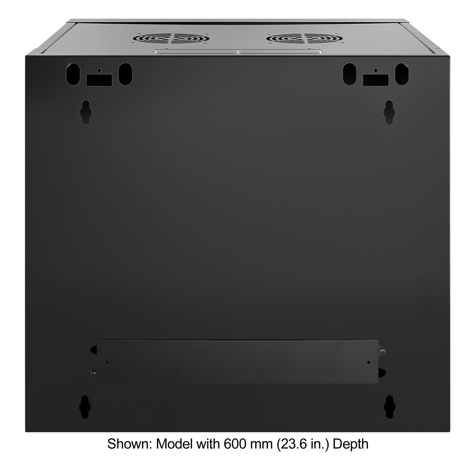 9 HE 19" Netzwerk-Wandverteiler, Standard Line, 450 mm Tiefe, schwarz Image 4