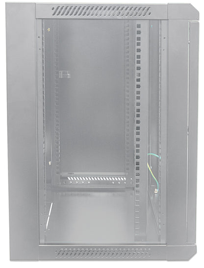 9 HE 19" Netzwerk-Wandverteiler, Standard Line, 450 mm Tiefe, grau Image 5