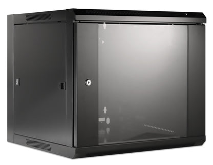 9 HE 19" Netzwerk-Wandverteiler, Standard Line, 600 mm Tiefe, schwarz Image 2