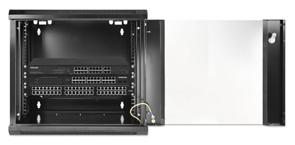 9 HE 19" Netzwerk-Wandverteiler, Standard Line, 600 mm Tiefe, schwarz Image 5