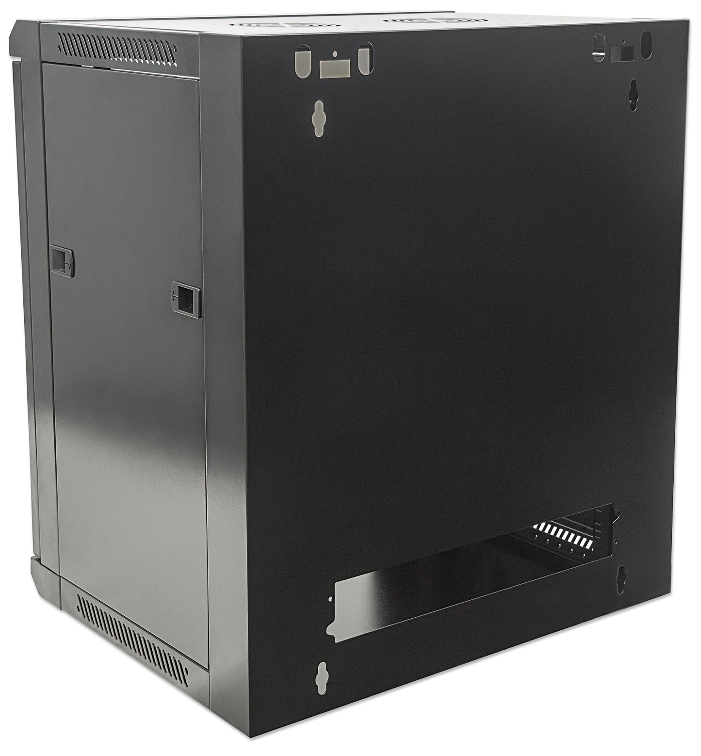 12 HE 19" Netzwerk-Wandverteiler, Standard Line, 450 mm Tiefe, schwarz Image 6
