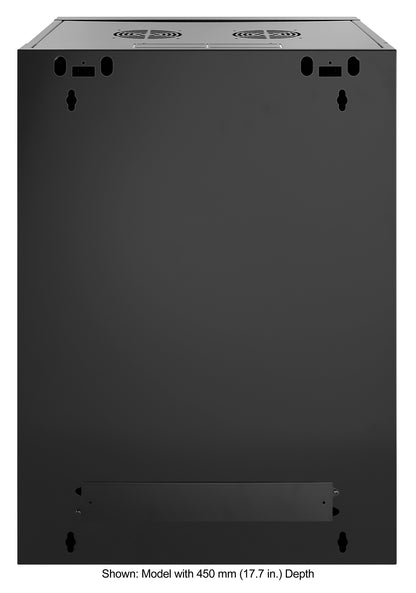 15 HE 19" Netzwerk-Wandverteiler, Standard Line, 600 mm Tiefe, schwarz Image 5