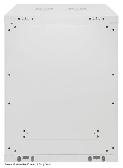 15 HE 19" Netzwerk-Wandverteiler, Standard Line, 600 mm Tiefe, grau Image 4