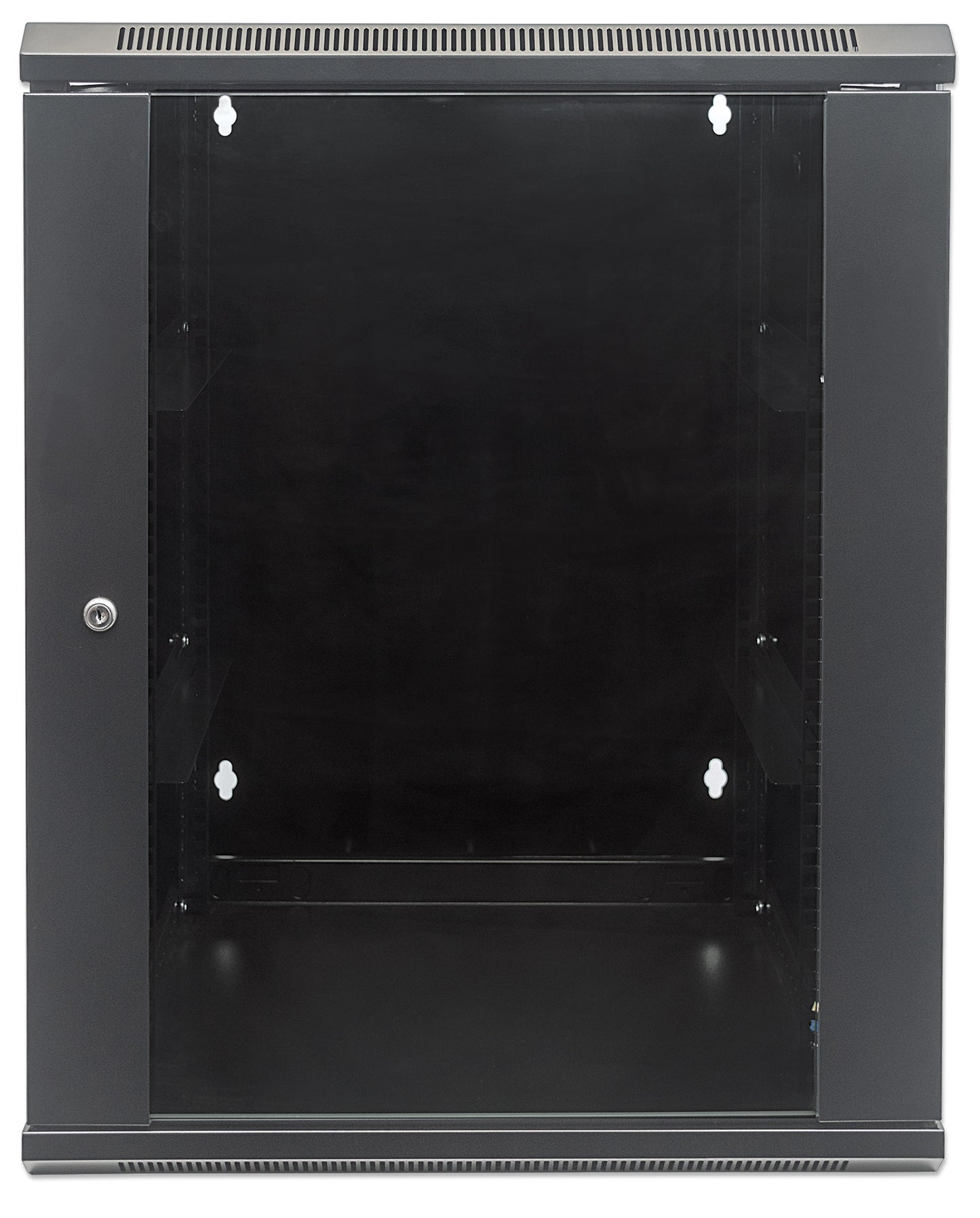 15 HE 19" Netzwerk-Wandverteiler mit Schwenkrahmen, Standard Line, 450 mm Tiefe, schwarz Image 3
