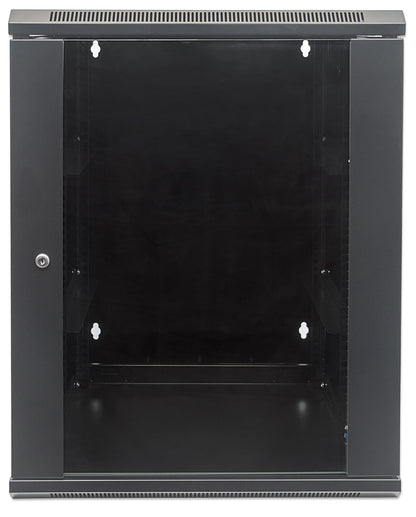 15 HE 19" Netzwerk-Wandverteiler mit Schwenkrahmen, Standard Line, 450 mm Tiefe, schwarz Image 3