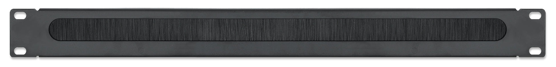 19" Kabeldurchführung, 1 HE, schwarz Image 3