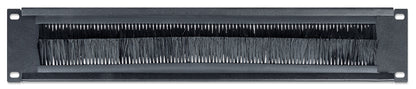 19" Kabeldurchführung, 2 HE, schwarz Image 4