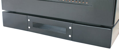 Sockel für 19" Netzwerkschränke, 600 (B) x 800 (T) mm, schwarz Image 3